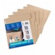 Separatoare carton reciclat, A4, 6 buc/set, OXFORD Touareg - culoarea nisipului