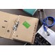 Separatoare carton reciclat, A4, 6 buc/set, OXFORD Touareg - culoarea nisipului