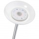 Lampa de podea cu picior, cu LED, cu brat articulat, UNILUX Varialux - gri metalizat