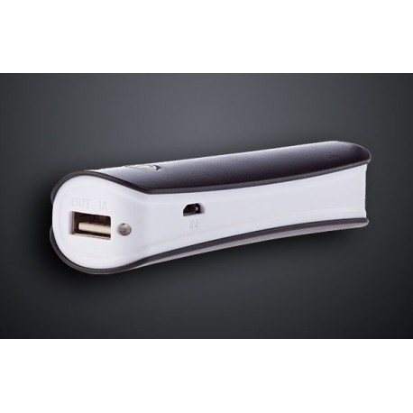 Baterie externa GRIXX Optimum - 2600mAh - neagra