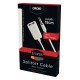 Cablu GRIXX Optimum - Splitter 2 x 3.5mm/Jack, lungime 18cm - alb