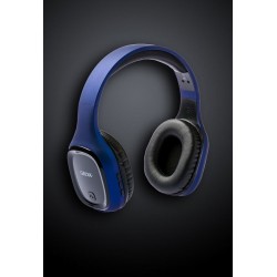Casti wireless GRIXX Optimum - Overband Bluetooth - albastre