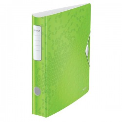 Biblioraft LEITZ 180 Active WOW, polyfoam, A4, 65 mm, verde