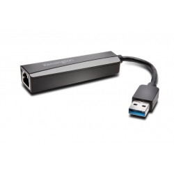 Adaptor Kensington UA0000E, USB 3.0 la Ethernet, negru