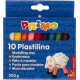 Plastilina Morocolor, 10 culori, 20 g/culoare