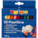 Plastilina Morocolor, 10 culori, 20 g/culoare