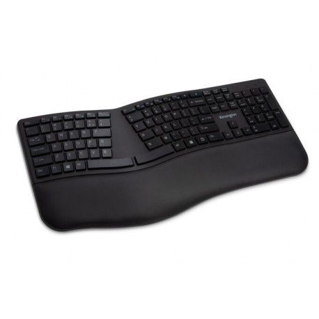 Tastatura Kensington ProFit Ergo, suport ergonomic pentru incheietura mainii inclus, conexiune wirel