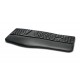 Tastatura Kensington ProFit Ergo, suport ergonomic pentru incheietura mainii inclus, conexiune wirel