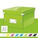 Cutie depozitare LEITZ WOW Click & Store, carton laminat, mica, verde