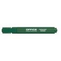 Permanent marker, varf tesit 1-5mm, corp plastic, Office Products - verde