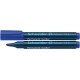 Permanent marker SCHNEIDER Maxx 133, varf tesit 1+4mm, 4 culori/set - (N, R, A, V)