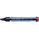 Marker SCHNEIDER Maxx 293, pentru tabla de scris+flipchart, varf tesit 2-5mm - rosu