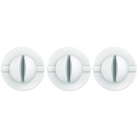 Suport pix SCHNEIDER Klick-Fix, 3 buc/set, culoare alba