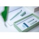 Set stilou caligrafie SCHNEIDER Callissima, cutie cadou, 3 capete stilou+6 rezerve cerneala-menta