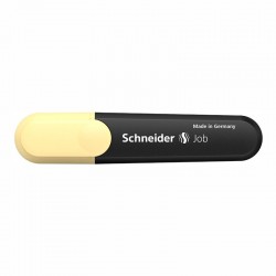 Textmarker SCHNEIDER Job Pastel, varf tesit 1+5mm - vanilie