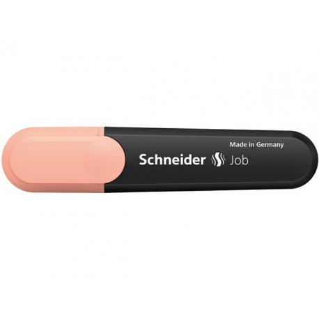 Textmarker SCHNEIDER Job Pastel, varf tesit 1+5mm - piersica