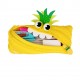 Penar cu fermoar, ZIPIT Creature Monster Penny - ananas galben