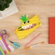 Penar cu fermoar, ZIPIT Creature Monster Penny - ananas galben