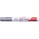 Marker cu vopsea PENAC, rezistent la temperaturi inalte, varf rotund, grosime scriere 2-4mm - argint