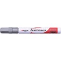 Marker cu vopsea PENAC, rezistent la temperaturi inalte, varf rotund, grosime scriere 2-4mm - argint