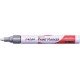 Marker cu vopsea PENAC, rezistent la temperaturi inalte, varf rotund, grosime scriere 2-4mm - argint