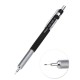 Creion mecanic profesional PENAC TLG - 1000, 0.5mm, metalic cu varf retractabil, cutie cadou-negru