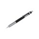 Creion mecanic profesional PENAC TLG - 1000, 0.5mm, metalic cu varf retractabil, cutie cadou-negru