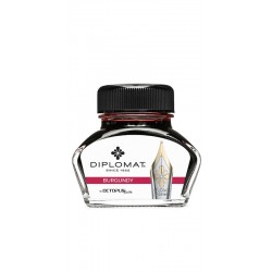 Calimara cu cerneala Diplomat Octopus, 30 ml - visiniu