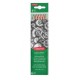 Creioane Grafit 2H-3B DERWENT Academy, blister, 6 buc/set, negru
