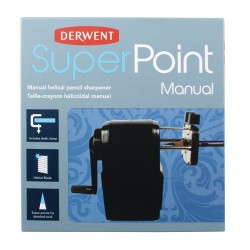 Ascutitoare creioane DERWENT Professional, manuala, pentru creioane pana la 8 mm, clema de prindere