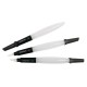 Pensula cu rezervor de apa DERWENT Professional, 3 buc/set, diferite tipuri de varf