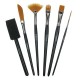 Pensula DERWENT Professional, pentru pictat, 6 buc/ set, diverse modele pentru diferite tehnici, bli