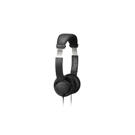 Casti Kensington, reglabile, microfon cu anulare sunet inclus, conexiune cablu USB-A 1.8 m, nergu