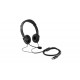 Casti Kensington, reglabile, microfon cu anulare sunet inclus, conexiume Jack3.5mm 1.8 m, nergu