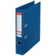 Biblioraft Esselte No.1 Power Recycled, carton cu amprenta CO2 neutra, A4, 50 mm, albastru