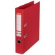 Biblioraft Esselte No.1 Power Recycled, carton cu amprenta CO2 neutra, A4, 50 mm, rosu