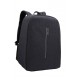 Rucsac BESTLIFE Travelsafe, laptop 15.6 inch, conector USB si type C, gri