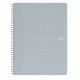 Caiet cu spirala A4, OXFORD My Rec"Up, 90 file-90g/mp, Scribzee, hartie reciclata-dictando-asortate