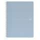 Caiet cu spirala A4, OXFORD My Rec"Up, 90 file-90g/mp, Scribzee, hartie reciclata-dictando-asortate