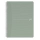 Caiet cu spirala A4, OXFORD My Rec"Up, 90 file-90g/mp, Scribzee, hartie reciclata-dictando-asortate