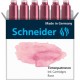 Patroane SCHNEIDER, 6buc/set - cerneala pastel rose