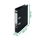 Biblioraft LEITZ 180 Recycle, carton cu amprenta CO2 neutra, partial reciclat, certificare FSC, reci