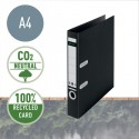 Biblioraft LEITZ 180 Recycle, carton cu amprenta CO2 neutra, partial reciclat, certificare FSC, reci
