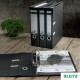 Biblioraft LEITZ 180 Recycle, carton cu amprenta CO2 neutra, partial reciclat, certificare FSC, reci