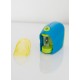 Ascutitoare electrica cu autostart/stop GIMBOO - transparent/galben