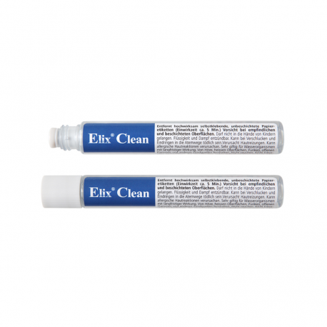 Tub cu lichid pentru curatare (indepartare) etichete, 15ml, ELIX Clean
