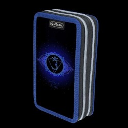 PENAR NEECHIPAT CU 2 FERMOARE, DIMENSIUNE 20 X 4,5 X 13 CM, MOTIV BLUE CHAKRA