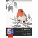 Bloc de desen OXFORD Drawing, A4, 40 file - 160g/mp, coperta carton - design pasare