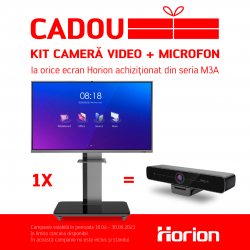 Tabla interactiva HORION 55M3A, 55 inch, 3GB DDR4 + 32GB Standard, Android 8.0, MSD6A848, ARM A73+A5