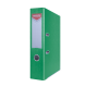 Biblioraft A4, plastifiat PP/paper, margine metalica, 75 mm, Office Products Officer - verde